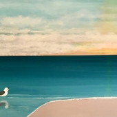 Jo Webster - "Reflective Bird” – http://anewfreedomart.com/