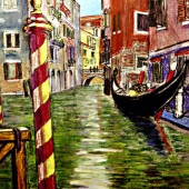 Richard Waldron - "Venice from the Hotel Splendide” – http://www.richardwaldron-art.org/