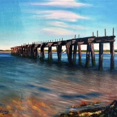 Olga Weston - "An old Bridge” – https://olgaweston6.wixsite.com/olinka-gallery