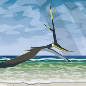 Diane Ramic - "Soaring Nyctosaurus” – https://dramic.wixsite.com/home