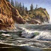 8th Place – Stephen A. Roberson - "Cape Disappointment” – www.srobersonstudios.com