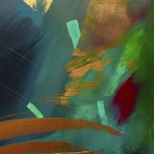 Geneviève Chaussé – “Green Abstract” – https://bit.ly/39tJ1iO