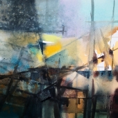 Rizhang Huang – “Watercolor improvisation No.2” – 376704233@qq.com