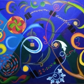 Gabrielle Alicia Lawrence – “Suite Madame Blue” – http://www.gabbymakesstuff.com/