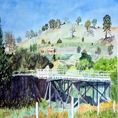 Monika Scheffler - "A Sunny spring Morning in Carcoar, NSW” – monika.scheffler55@gmail.com