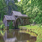 Sandy Friedkin - "Mabry Grist Mill, W. Va.” – https://sandyfriedkin.smugmug.com/browse