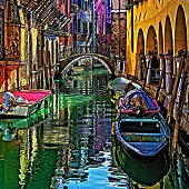 Carol Abel - "Painted Venice” – https://www.instagram.com/cabelcat/