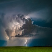 Hon. Mention – Jeremy Janus - "Lightning on the Eastern Plains” – http://jeremyjanusphotography.com