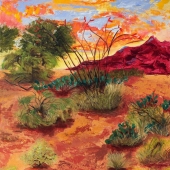 Debra Disharoon - "Red Rock” – http://www.debradisharoonart.com/