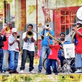 Y. Hope Osborn - "Rhythm and Brass” – https://www.mediamosaicart.net/