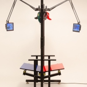 Bruce Olson – “Red and Blue Chair - America - 2021” - brucolso@nmu.edu