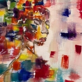 Tricia Hernandez - "Musing” – http://triciahernandezwatercolors.com/