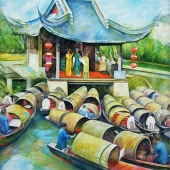 Zheng Kejing - "Village Opera” – 13621602595@139.com