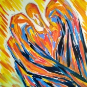 Natalia Garber - "Archangel Mikhail” – https://arthive.com/artists/87885~Natalia_Garber/biography