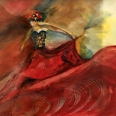June P. Becker - "Flamenco Woman” – junyjac@verizon.net