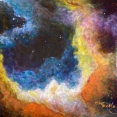 Elise Nicely - "In a Galaxy Far Away” – www.EliseNicelyFineArt@elisenicely.com