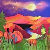Frances Powers - "Moonlit Evening” – http://fpowers.weebly.com/