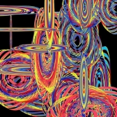 Jeb Gaither - "Flying Disks” – http://www.artbyai.com/