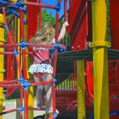 4th Place – Cher Pruys - "Primary Play” – www.artbycher.ca