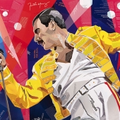8th Place – Sue Dowse - "Fabulous Freddie” – www.suedowseart.com