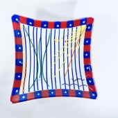 4th Place – Jacki Cohen – “Outside the Lines” - www.jackicohenglassartdesigns.com