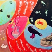 Shelley Feinerman - “The Silver Moon Departs” – http://www.shelleyfeinerman.com/