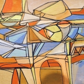 James E. Newton - “Seascape #1” – Artofdelineation@gmail.com