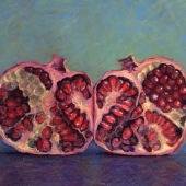 Karen Villarreal - “Two Halves, One Heart” – http://karenvillarrealpaintings.com/