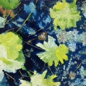 Grace McKee - “Strawberry Leaves” – http://artbygrace.net/