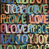 Sharon West - “Peace Love Joy” – https://sharonwestfineart.com/