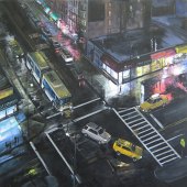 Susan Pyzow – “Traversing 14th Street and Avenue A” – nasuswozyp@gmail.com