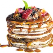 Sema Martin – “Pancakes and Syrup” – www.semamartin.com