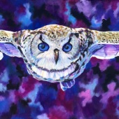 Jasmine Masako Elliott – “Silence is Purple” – www.punchpourpaint.com