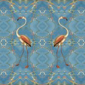 Linda Hughes - “Elegant Flamingos” – www.hyenacart.com/LindaHughes