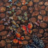 Maria Gabrielle Tuazon – “Wings on the Rock” – www.instagram.com/craftsandhobbiesn-–-“Wings-on-the-Rock”