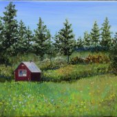 Alexis Baranek – “The Red Shack” – www.alexisbaranekart.com