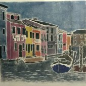 Barbara Rizza Mellin – “Burano Island, Venice, Italy” – www.barbararizzamellin.com