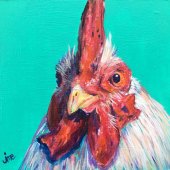 Jasmine Masako Elliott – “Little Rooster” – www.punchpourpaint.com