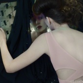 Lisa Powers - “Claudia Reflection in Veiled Mirror” – www.lisapowers.com