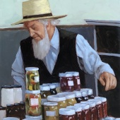 Hon. Mention - Dave Gibson – “Central Market Homemade Goodies” – www.dgibson.fineartstudioonline.com