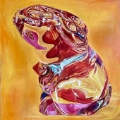 Liz F Callahan - "Orange Bunny” – http://www.lizfcallahan.com/