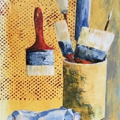 Adrienne Watts - "Studio Brushes” – http://adriennewattsart.com/