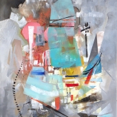 95.   Michele Tragakiss - “Three Men at the Table”