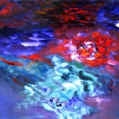 30.   Eldon Case  - “Red and Blue”