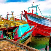 63d.   Eldred Boze - “Boat Jam”