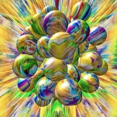 Hon. Men. - 75d.   Ilona Abou-Zolof - “Flying Balls”