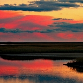 Della Plana (3) Img #4  Sunset Over the Moors, Provincetown