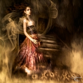 King-C (1) Img #5  The Ghost at the Top of the Stairs