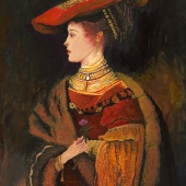 Thompson-P (1) Img #2  Saskia, Lady in Vermillion