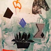 Blanco (1) Img #2  Horse and Other Things on Green